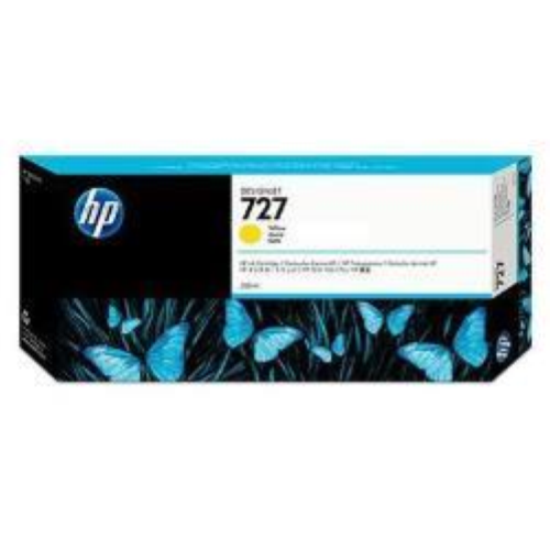 HP 727 CARTUCCIA 300ML GIALLO